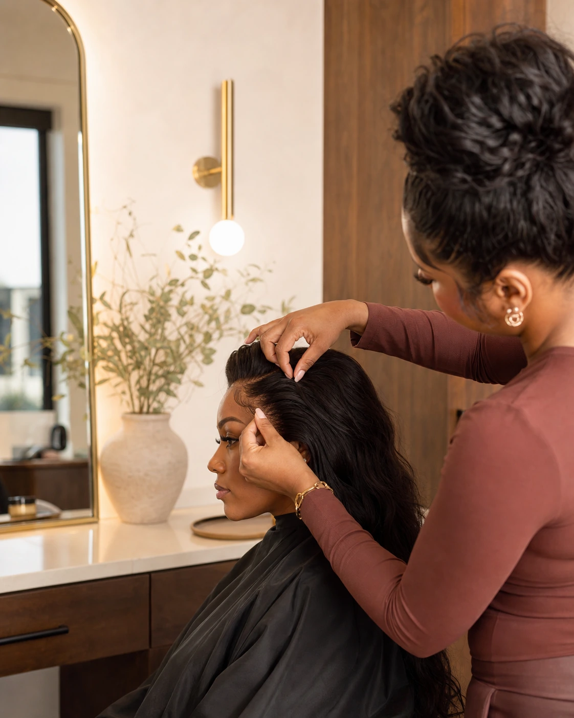Custom Wig Install - Image 1